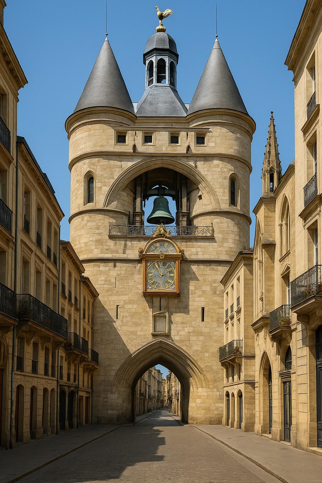 grosse cloche bordeaux