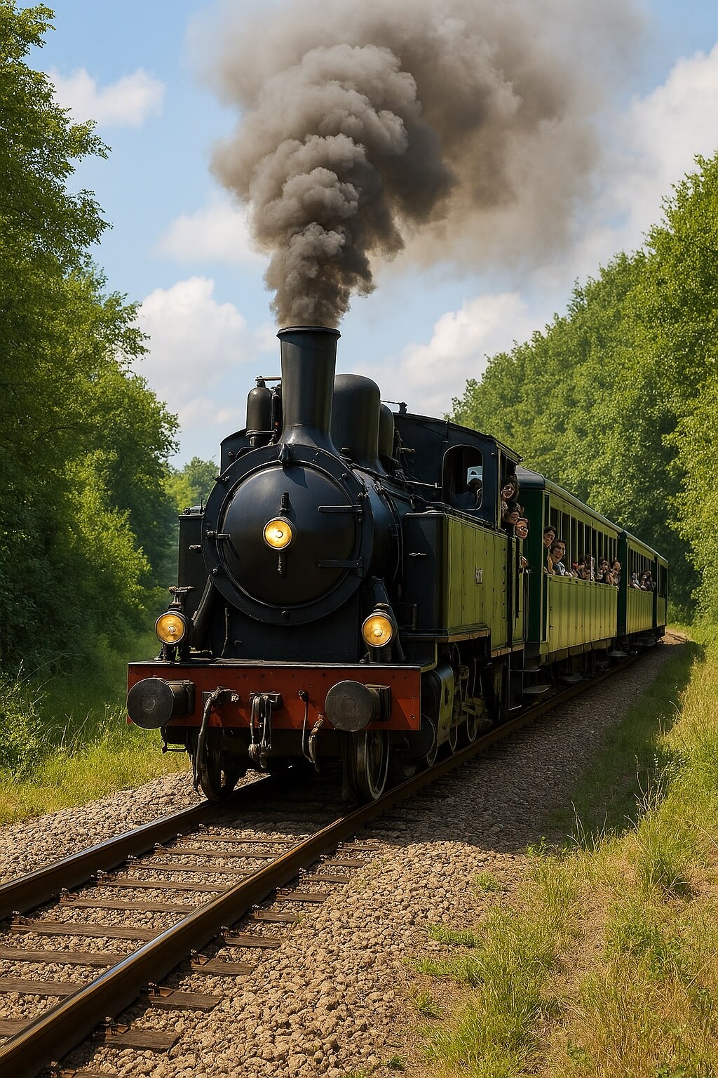 Train Touristique à vapeur