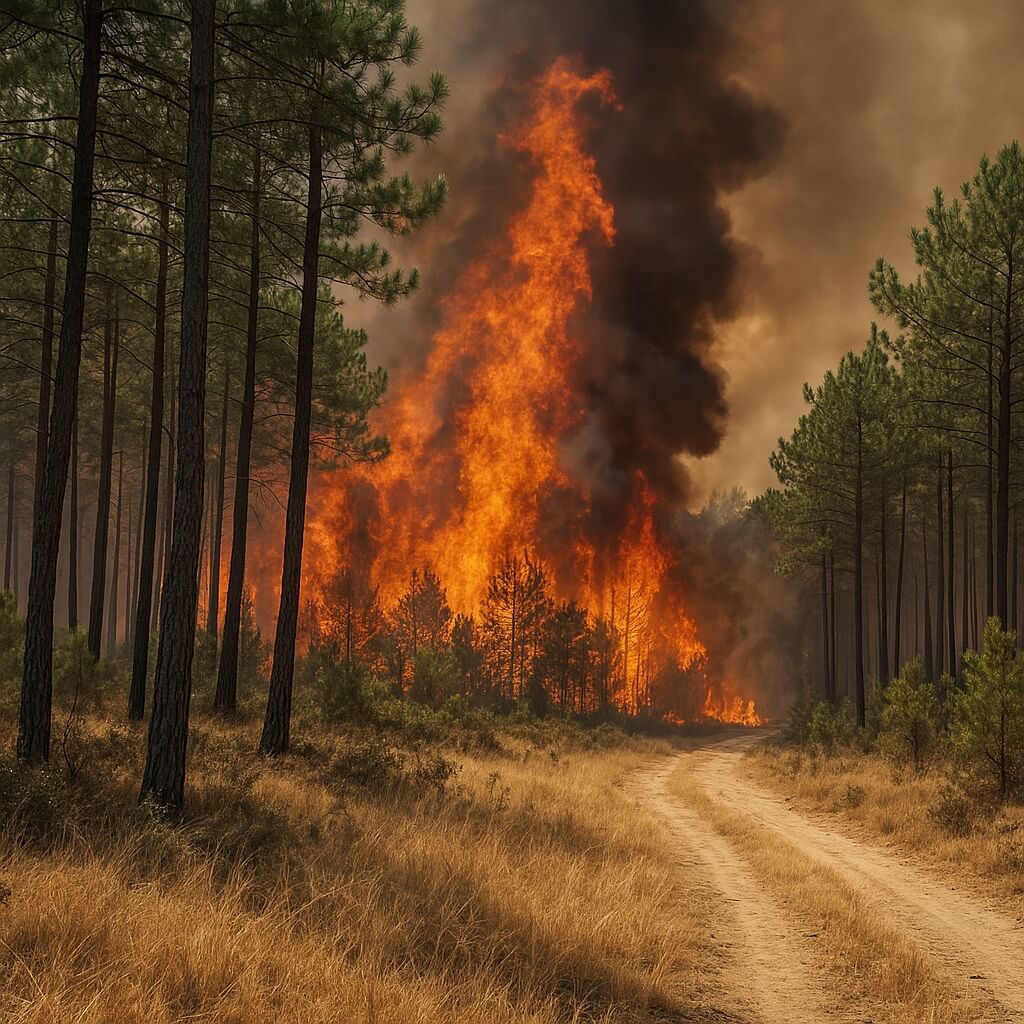 incendies Gironde