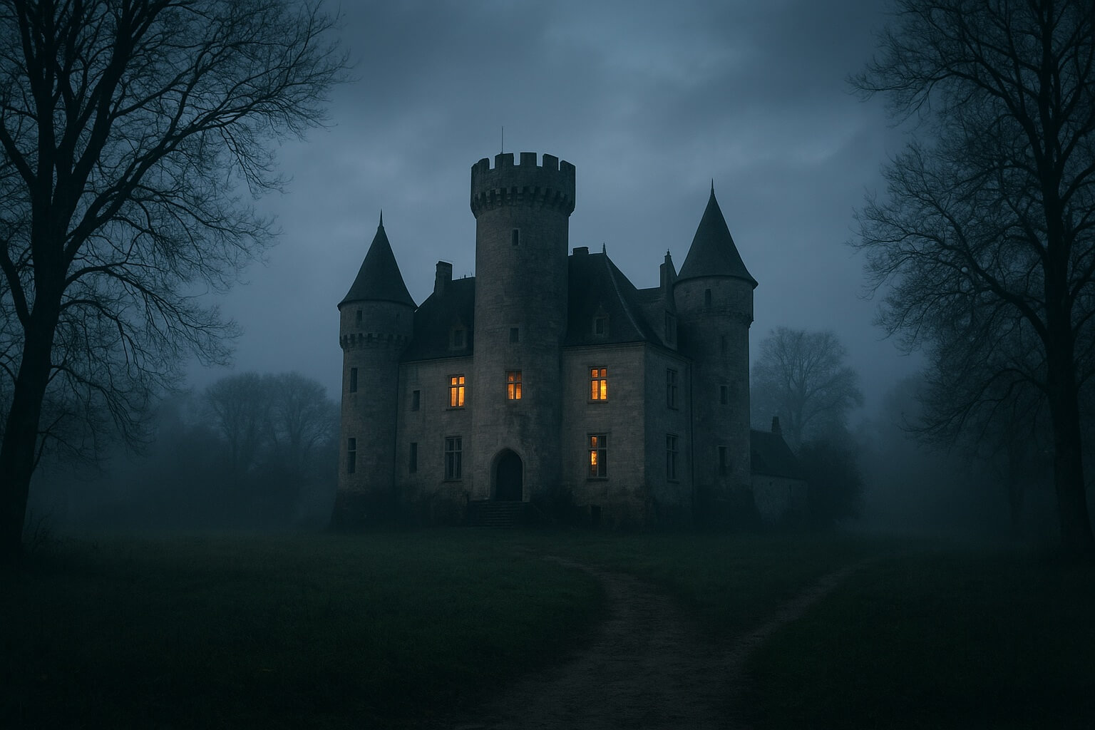 châteaux hantés en Gironde