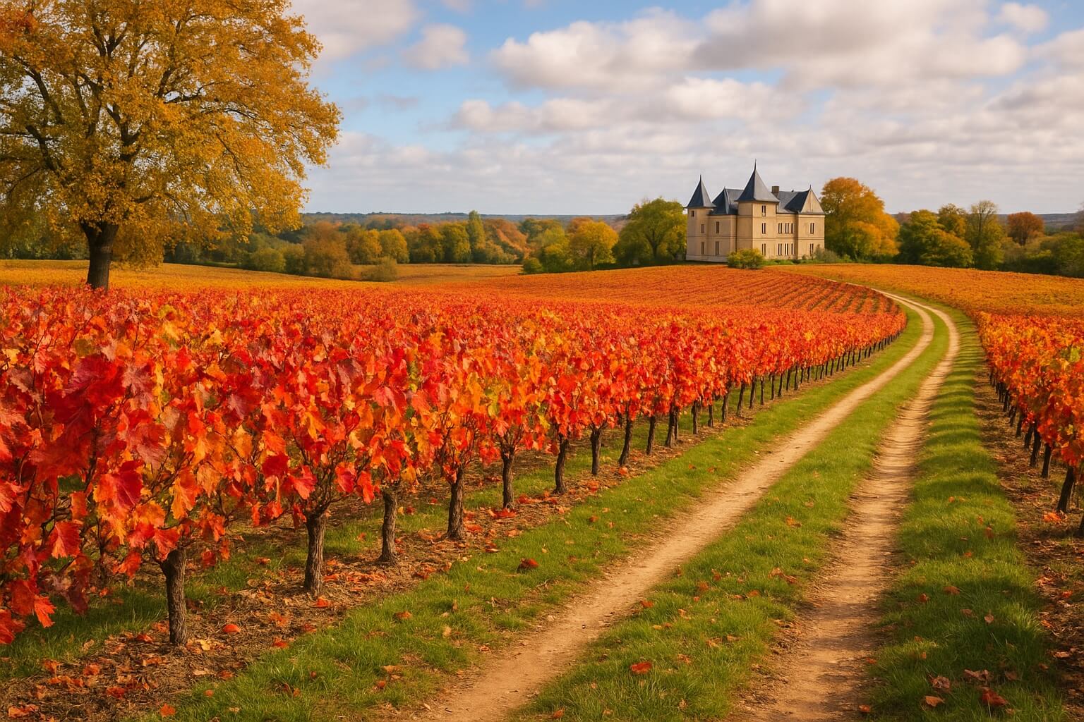week-end vignobles Bordeaux automne