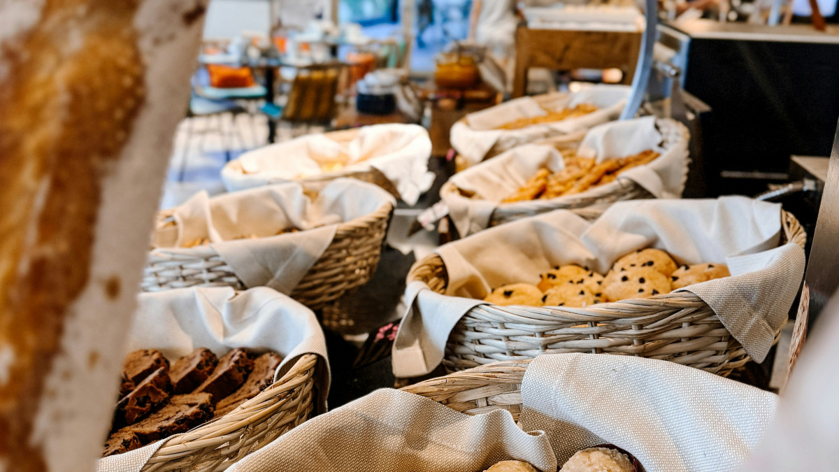 de la bonne pâtisserie au marché
